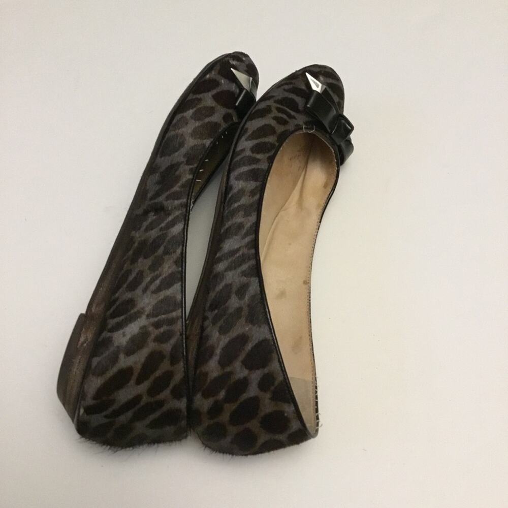 Louise et Cie Light Gray Zebra Pattern Flats - Picture 5 of 6